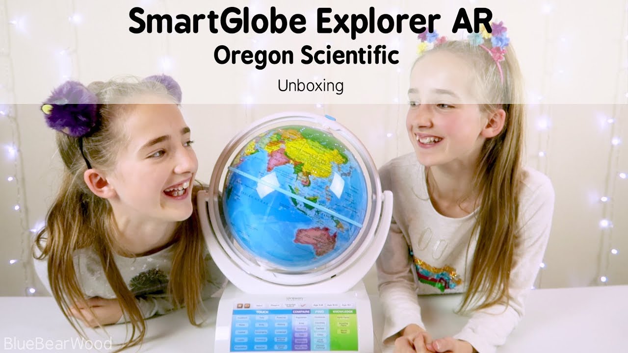 Oregon Scientific SG338R Smart Globe Explorer AR Educational World