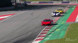 My Gt7 Lvl40 Top 20 Racing Car Tour, 8X Lap Race Red Bull Ring