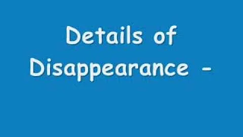 Missing- Lucy Rebecca Meadows.wmv