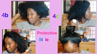 HOW TO GET THICK HAIR IN HEADBAND WIG | No Tension