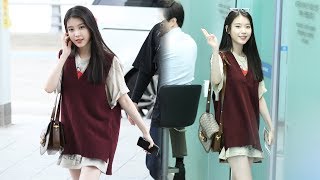 190904 아이유(IU) 출국 Departure (장만월 휴가) [인천공항] 4K 직캠 by 비몽