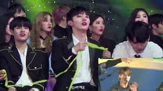 (G)I-DLE, WANNA ONE REACTION TO BTS | IDOL MMA 2018