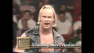 Jim Duggan vs Steve Austin   Main Event April 23rd, 1995