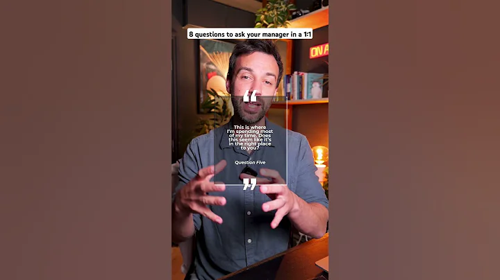 8 questions to ask your manager in your 1:1s