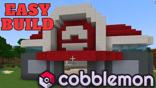 How To Build A Pokemon Center In Cobblemon: The Cobblemon Survival Guide Ep: 17