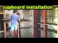 Indian Style Cupboard Installation Work//Cement Cupboards Assemble Work//Poor Worker