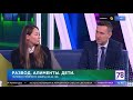 Семейный юрист Андрей Дмитриев в прямом эфире на телеканале 78, обсуждение соглашения об алиментах
