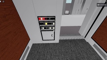Thyssenkrupp hydraulic elevator @ Cortex Elevator Testing - Roblox
