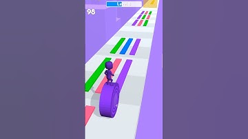 Layers Roll 📀 All Levels New Update* Android,iOS Gameplay  #Shorts