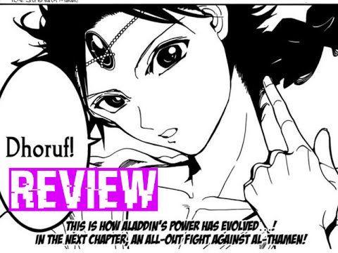 マギ Magi Chapter 311 Manga Review Dhoruf Is On Fire Youtube