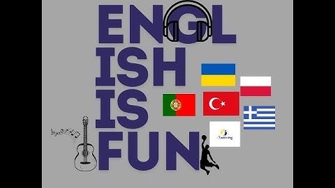 "English is Fun" etwinning project introduction video