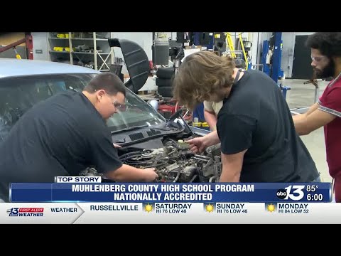 It’s not your typical science, math or history class.
For more Local News from WBKO:  https://www.wbko.com/
For more YouTube Content: https://www.youtube.com/channel/UCHB3uZ_pOH3NZHSPGIVRb9g Muhlenberg County High School program receives national accreditation