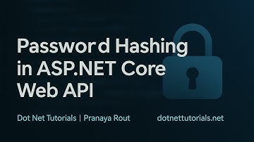 Secure Password Storage in ASP.NET Core Web API | Password Hashing & Salting with Examples