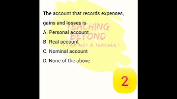 #nominalaccount #cpt #gk #accountancy #accountant #cpa #cma #ca #cs #bcom #mcom #mcq #mcqs #commerce