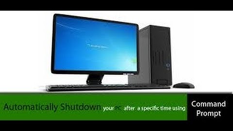 How to shut down other computer using cmd?