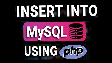 How to Insert Data to MySQL Database in PHP | PHP For Beginners