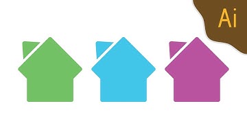 Draw Home Icon (Illustrator Tutorial) — abcinformatic