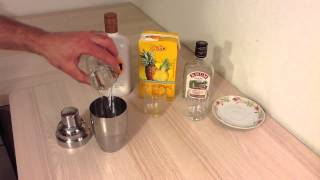 Faire un cocktail Bahia - Recette de cocktail au shaker