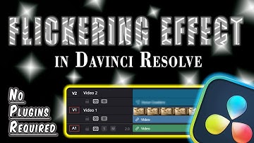 Easy Flicker Effect in DaVinci Resolve ⚡ – No Plugins Needed!