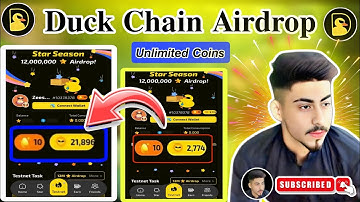 Duck Chain Airdrop Unlimited Coin Trick | I Duck chain Airdrop script || Duck chain New Update Today