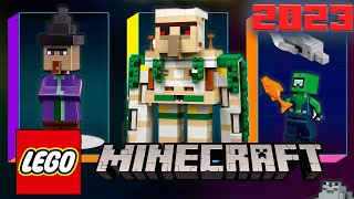 Все наборы Лего Майнкрафт Вторая волна. Лето 2023 ALL Minecraft set 2023. #shorts