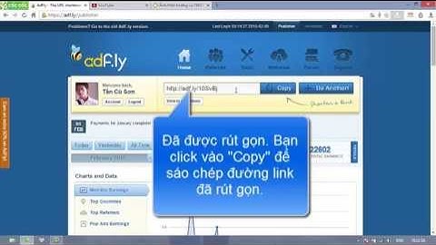 Kiếm tiền online hiệu quả bằng cách rút gọn link từ AdFly