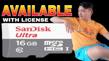 SD CARD WITH LICENSE