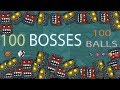 Red ball 4- 100 Balls & 100 Boss First Time in History all Record Break in Into the caves.....