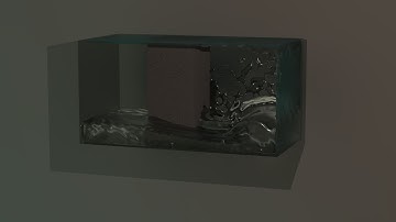 Berkeley Geomechanics MPM: Houdini Visualization of 3D Dam Break Simulation