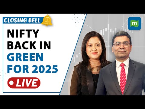 Live: Nifty Turns Positive For 2025 Amid Solid 300-Point Surge On Marvellous Monday| Closing Bell Episode cover