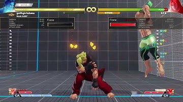Luke Optimal Stun 3 Bar corner combo from special cancelable normal