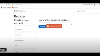 HotelApp Yoruba Using Blazor WebAssembly Part 16 Improving the visual experience of Google Sign In