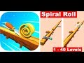 Spiral Roll - 1 - 40  Levels Voodoo Gameplay