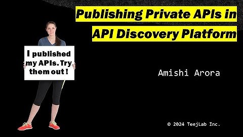 Publishing Private APIs in API Discovery Platform