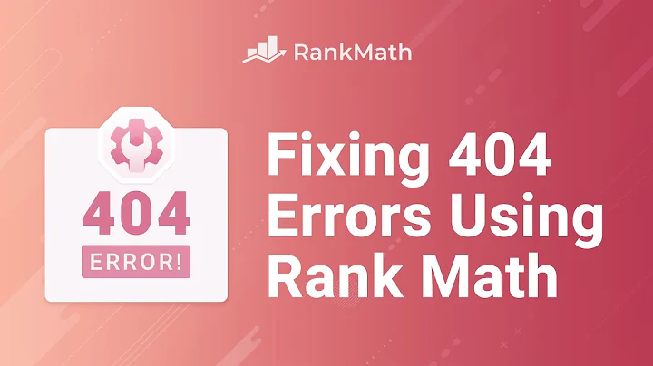 So überwachen und beheben Sie 404 Fehler in WordPress mit Rank Math