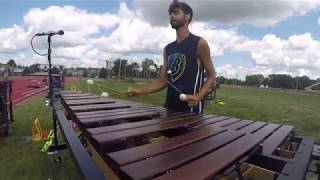 Bluecoats 2017 Marimba Cam