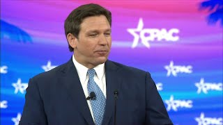 DeSantis criticizes Biden, Fauci during CPAC speech