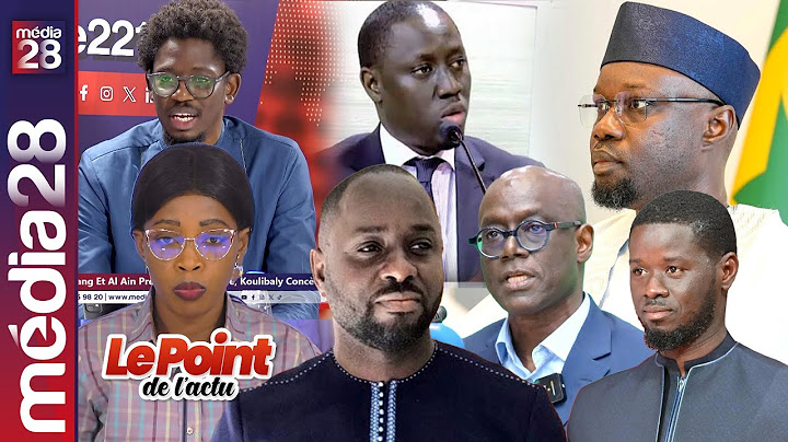 DIRECT: Rapport d’exécution budgétaire pape Malick Ndour et Thierno Bocoum décryptent le rapport.