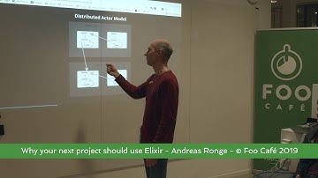 Why your next project should use Elixir - Andreas Ronge