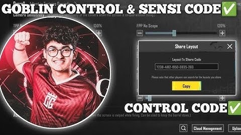 Goblin new sensitivity beat settings CODE BGMI 3.3 Update SENSITIVITY aLL DEVICE