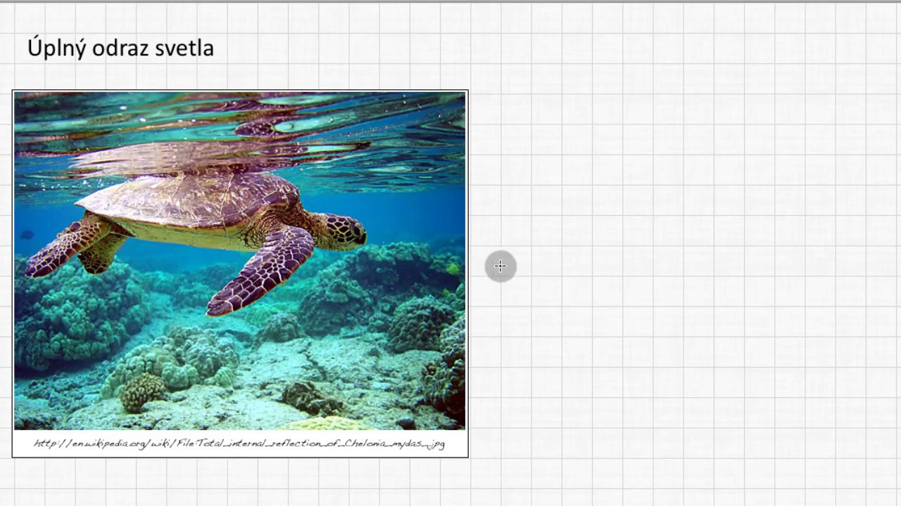 F3M6-04b Úplný odraz svetla