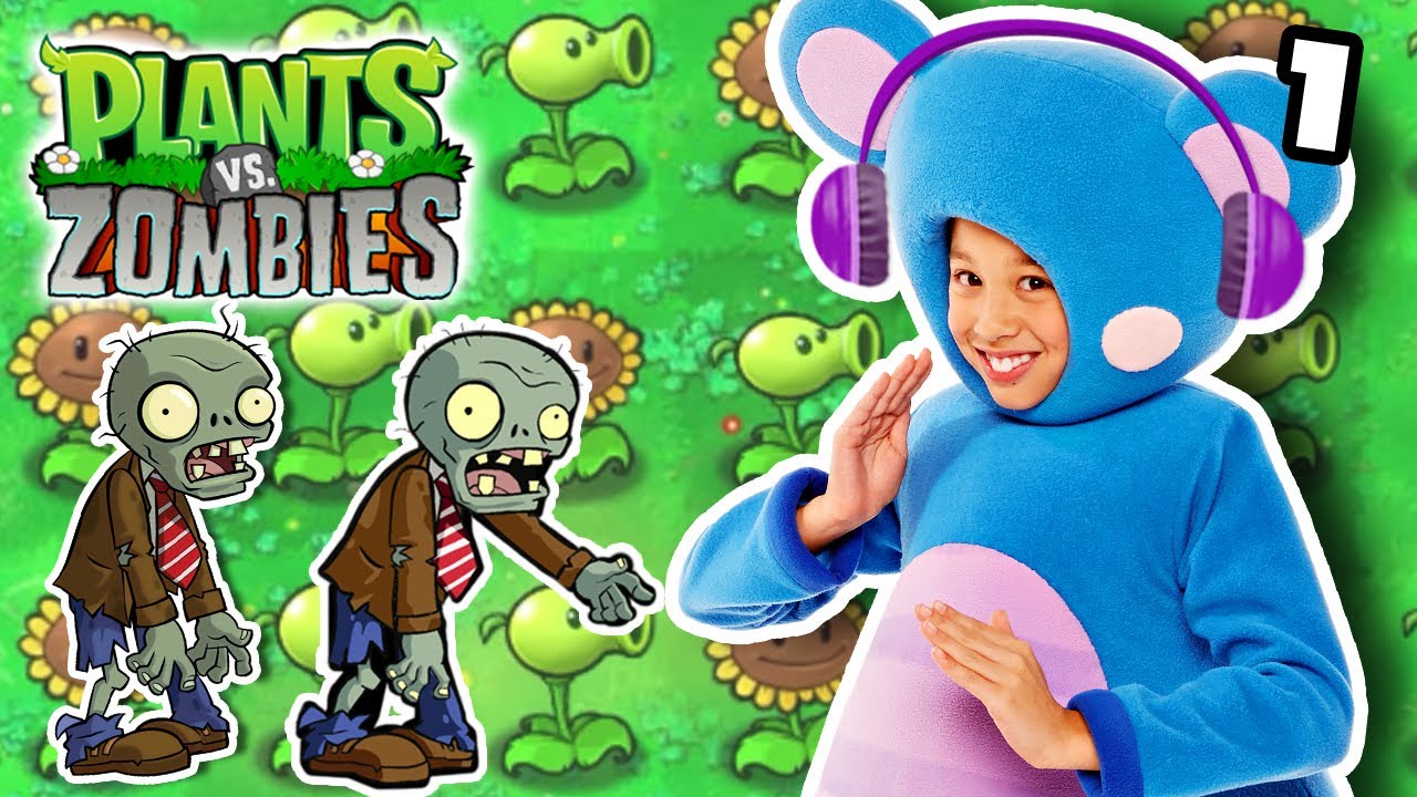 Plants Vs. Zombies EP1  Mother Goose Club Let's Play 