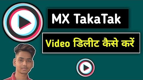 MX Taka Tak se Video Kaise Delete Kare How To Mx Taka Tak Video Delete 2020 in Hindi#VKSpecial