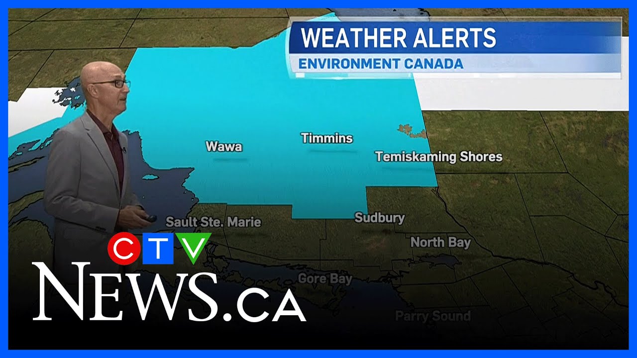 Up to 60 cm of snow forecast for parts of northern Ont. - YouTube