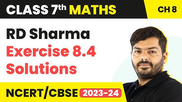Class 7 Maths Linear Equations in One Variable | RD Sharma Ex 8.4 Solutions | Class 7 Maths
