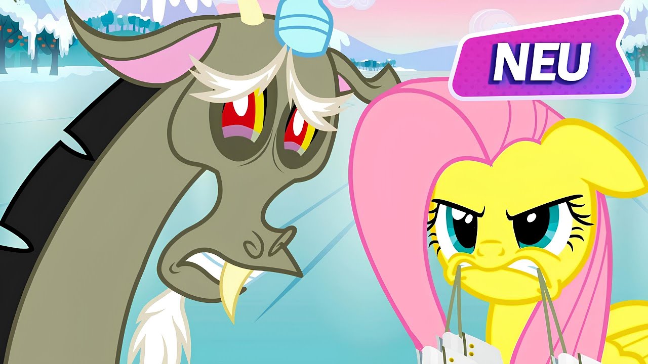 My Little Pony Deutsch 🦄 Fluttershy und der freche Discord! 🐉✨ Cartoons auf Deutsch