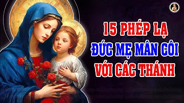 15 PHÉP LẠ MẸ MARIA VỚI CÁC THÁNH NỔI TIẾNG THẾ GIỚI