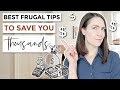 25 EXTREME Frugal Living Tips That ACTUALLY Work! | saving money + minimalism