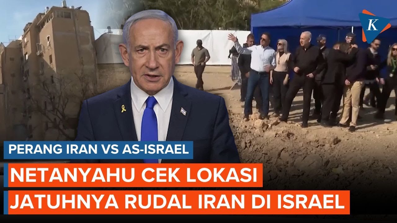 Netanyahu Cek Serangan Rudal Iran di Beer Sheva: Saya Tidur Jam 5 Pagi, Bangun Jam 5 Pagi