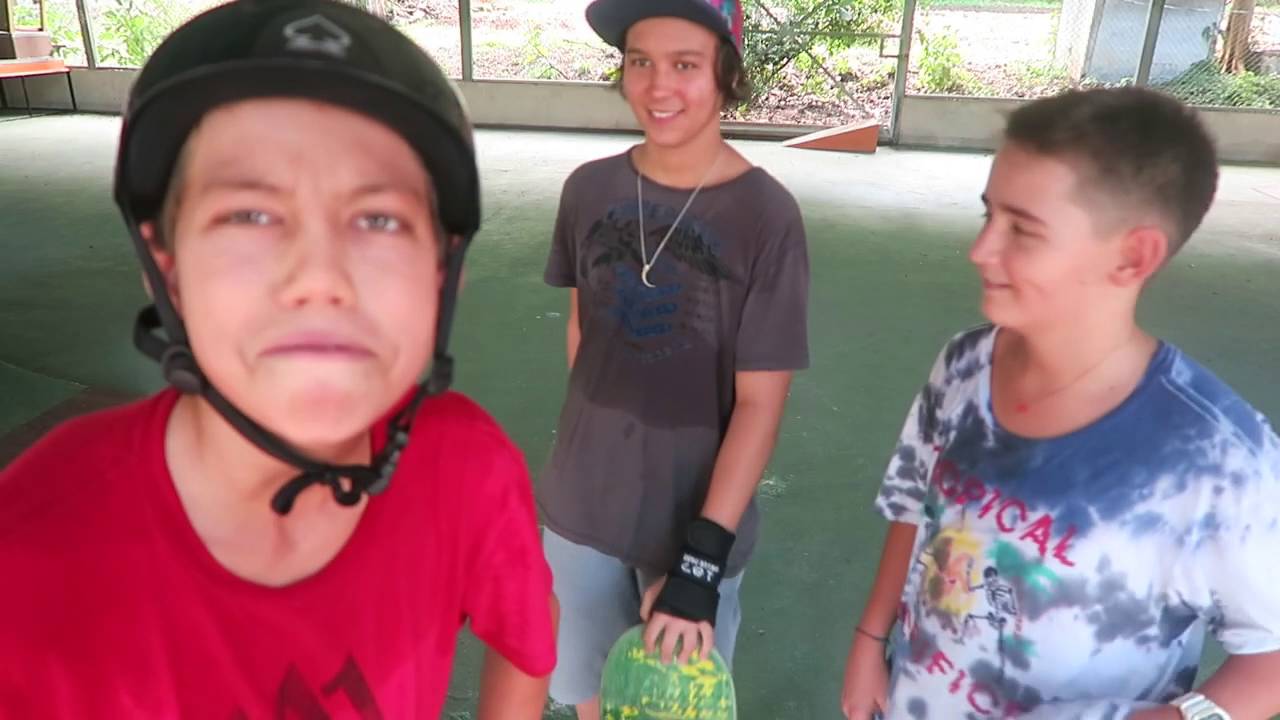 Worlds Most SLIPPERY Skate Park!